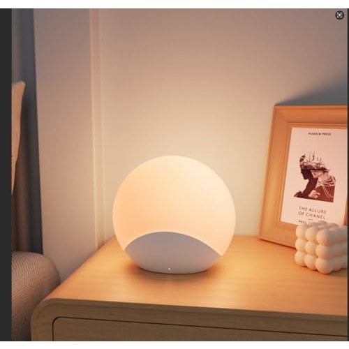 IYT Night Light for Baby,Kids Egg Light Stepless Dimming Touch Night Lamp,7 Colors Dimmable Eye Friendly Silicone Touch Lamp for Breast Feeding,Toddler Kids Bedroom Light,30 Min Hour Timer,BPA Free
