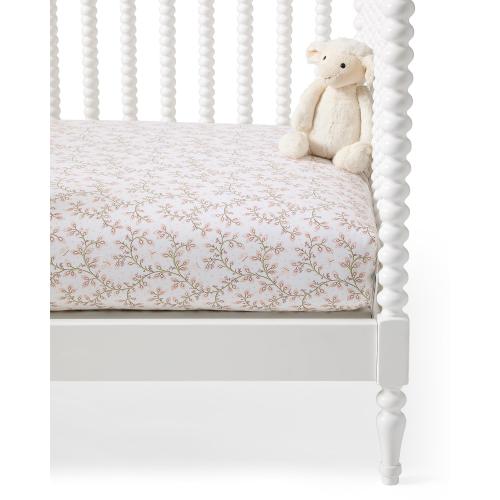 Papillon Crib Sheet | Serena and Lily