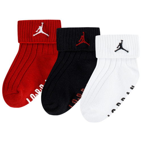 Jordan Essentials Ribbed Gripper Socks 3 Pack - Boys' Infant