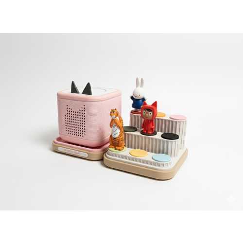Modular Toniebox & Toniebox 2 Docking Station with Magnetic Hold | Expandable Tonies Storage Stand | Personalised Kids Room Display