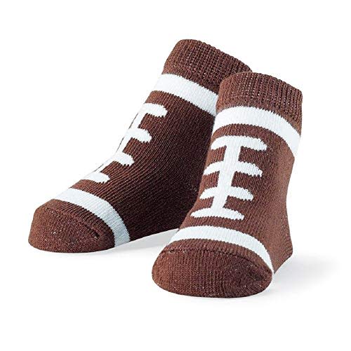 Mud Pie Newborn Baby-Boys Football Socks