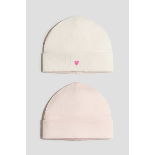 2-PACK COTTON BEANIES