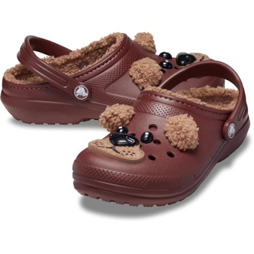 Crocs Unisex-Child Classic Lined I Am Clogs (Toddler)