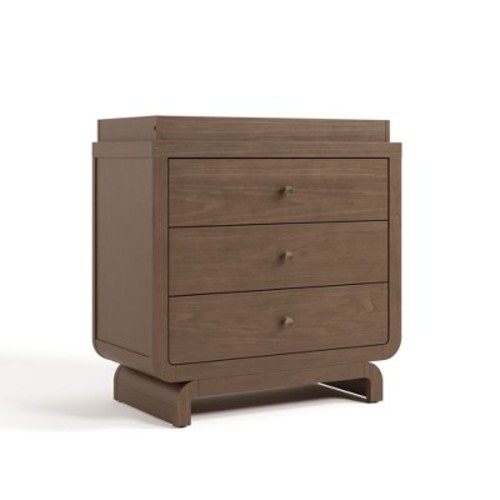 Storkcraft Santorini 3 Drawer Chest With Changing Topper Hazelnut