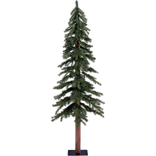 Vickerman 5' Natural Alpine Artificial Christmas Tree, Unlit - Faux Christmas Tree - Seasonal Indoor Home Decor