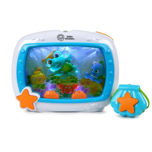 Baby Einstein Sea Dreams Soother Musical Crib Toy and Sound Machine, Newborn and up