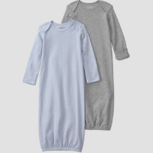 Carter's Just One You® Baby Boys' Long Sleeve Nightgown - Blue Newborn