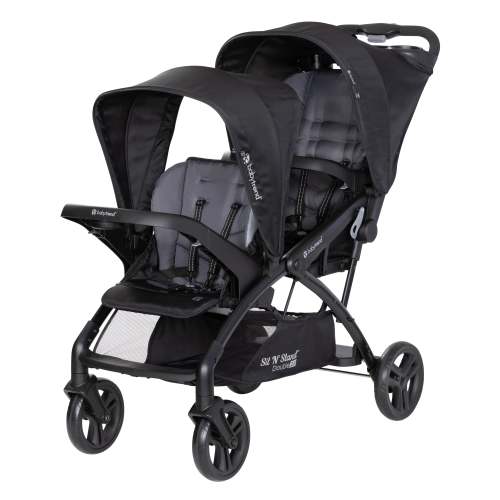 Baby Trend Sit N' Stand® Double 2.0 Stroller | Double Stroller With 1-Hand Compact Fold