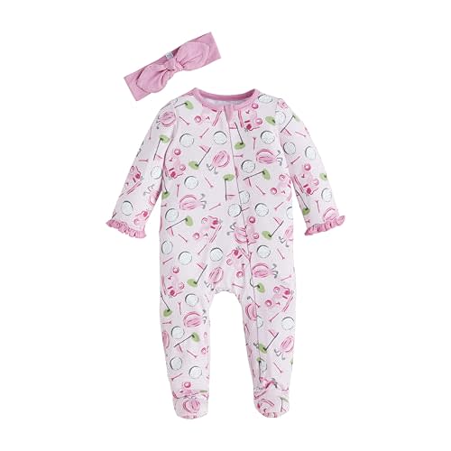 Mud Pie Children's Girl Golf Sleeper And Hb