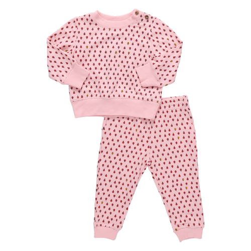 Baby Jax Jogger Set - Mini Ladybugs – Pink Chicken