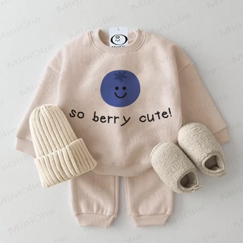 SO BERRY CUTE! Baby 2-piece Beige Set