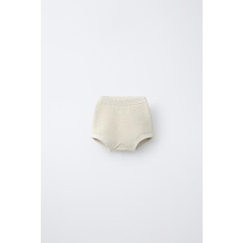 LINKS KNIT BRIEFS - Ecru | ZARA United States Size 3-6