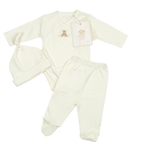 Embroidered Three Piece Set