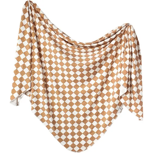 Copper Pearl Baby Swaddle Blanket - Premium Knit Baby Blanket, Large Soft Stretchy Receiving Blankets for Baby Boy and Girl, Swaddles for Newborn, Infant, and Toddler (Rad)