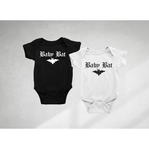 BABY BAT gothic baby bodysuit, babygrow
