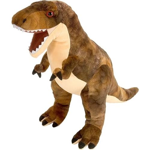 Wild Republic T-Rex Plush, Dinosaur Stuffed Animal, Plush Toy, Gifts For Kids, Dinosauria 10 Inches