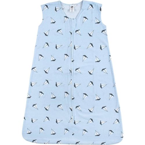 Hudson Baby Unisex BabyCotton Sleeveless Wearable Sleeping Bag, Sack, Blanket