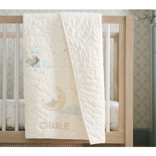 Night Sky Organic Baby Quilt | Pottery Barn Kids