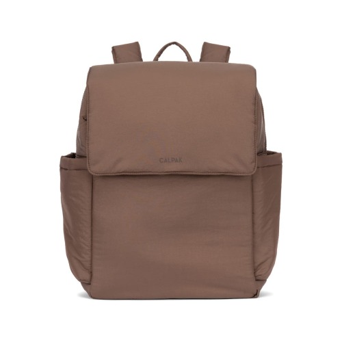Diaper Backpack with Laptop Sleeve (Hazelnut)