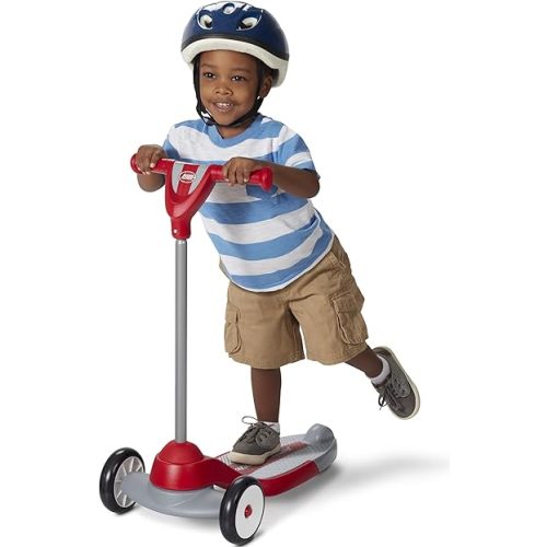 Radio Flyer My 1st Scooter, For Kids 2-5 Years Old, Red