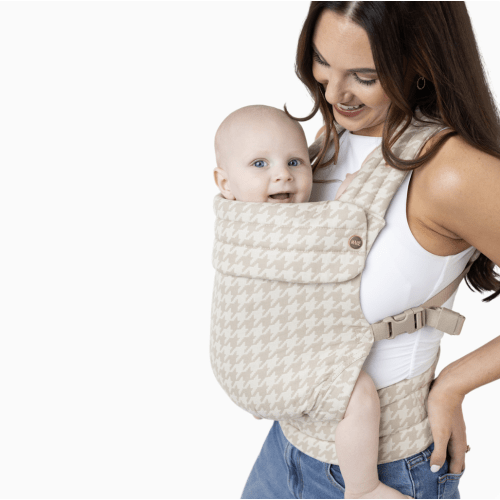 MABĒ The Monarch Baby Buckle Carrier - Houndstooth