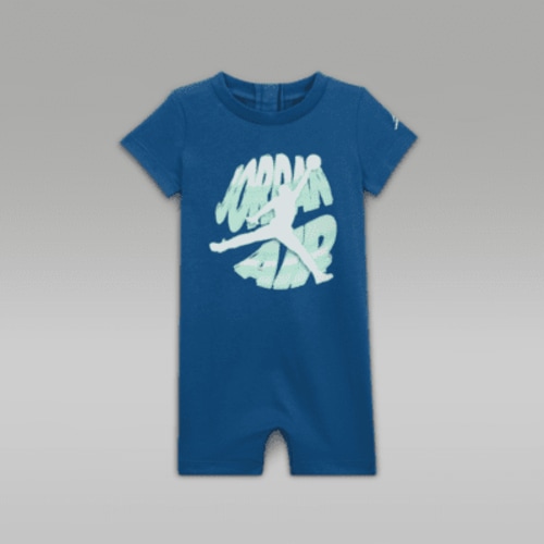 Jordan Air Stacked Baby (0-9M) Romper. Nike.com