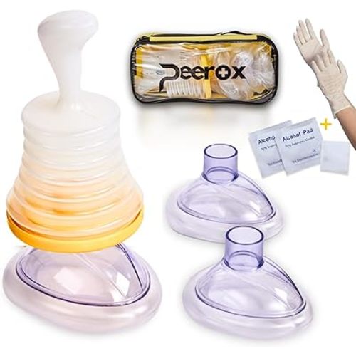 Yellow Choking Rescue Device, Choking Device for Kids & Adults, Seniors, Anti Choking Device First Aid for Home, Portable Airway Suction Device for Children, Travel Kit (Yellow)