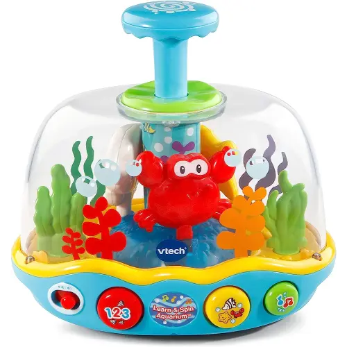VTech Learn and Spin Aquarium For Fish , Plastic