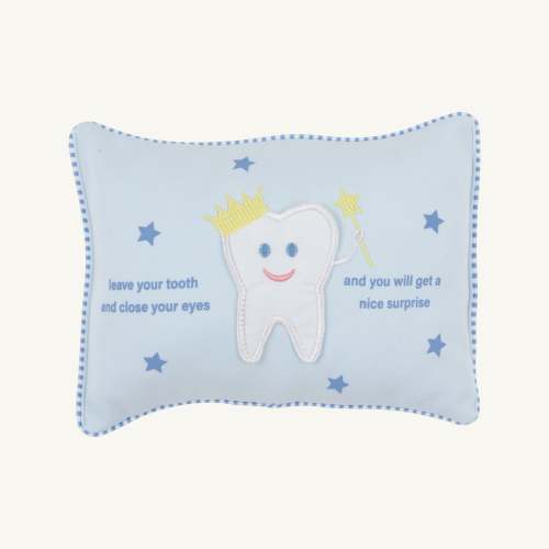 Fairy Exchange Pillow - Buckhead Blue