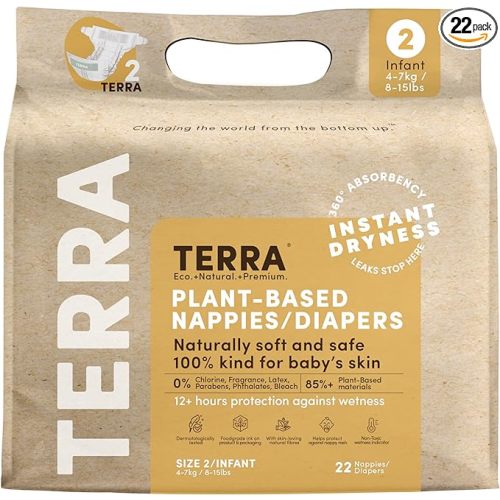 Terra Diapers Size 2