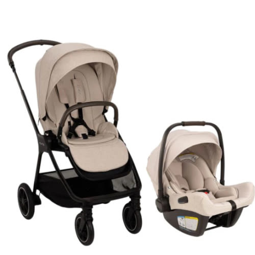 Nuna Triv Next Stroller + Pipa Aire RX Infant Car Seat Travel System