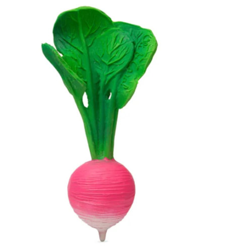 Ramona the Radish Teething Ring | Pink