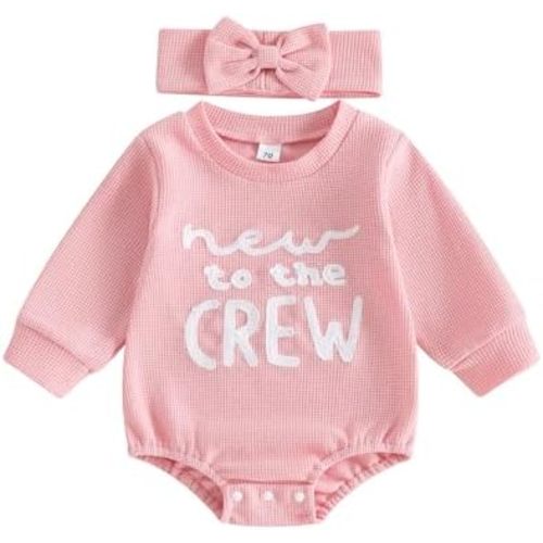 Sejardin Newborn Infant Baby Girl Fall Clothes Letter Print Romper