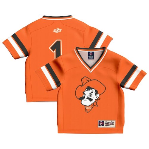 #1 Oklahoma State Cowboys GameDay Greats Infant Lightweight Collegiate Football Fashion Jersey - Orange