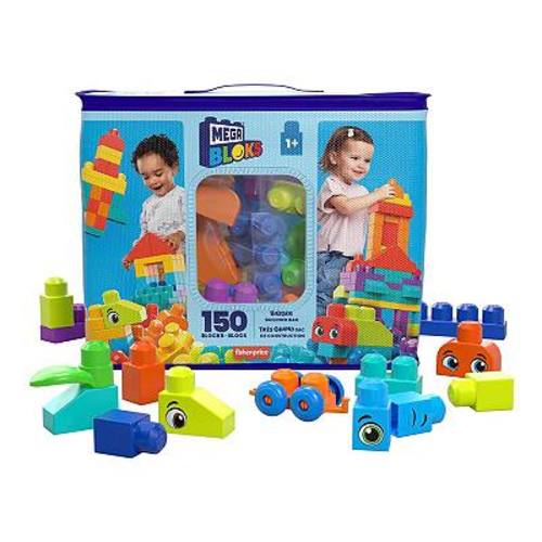 Mega Bloks 150-Piece Bigger Building Bag Building Set