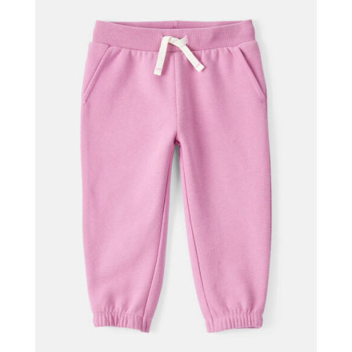 Baby Girl DayDream Fleece Joggers - Pink - Carter's | Carter's