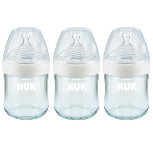 NUK® Simply Natural® Glass Bottle, 4 oz