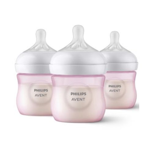 Unisex Natural Baby Bottles, 3pk 4oz - Baby