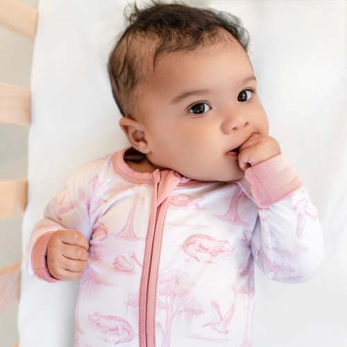 Pink Bayou Toile | Zip-Up – Pearls and Pelicans