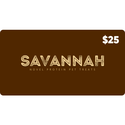 Savannah Pet Foods Digital Gift Card