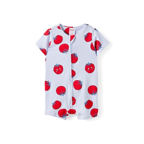 Growie Short Sleeve Zip All In One Romper