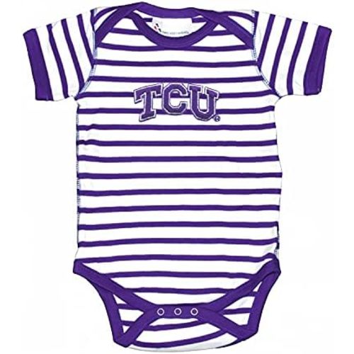 Two Feet Ahead Striped Baby Bodysuit – Officially Licensed Infant Outfit