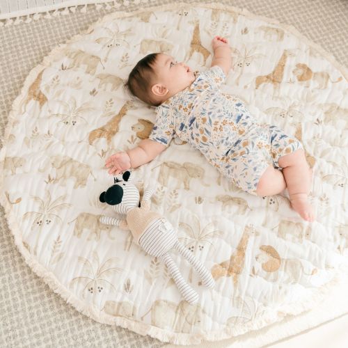 Zulu Zebra Stuffed Animal | Crane Baby