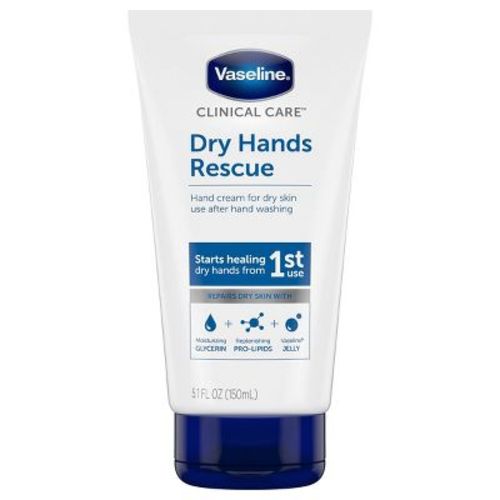 Vaseline Dry Hands Rescue Hand Lotion Unscented - 5.1 fl oz