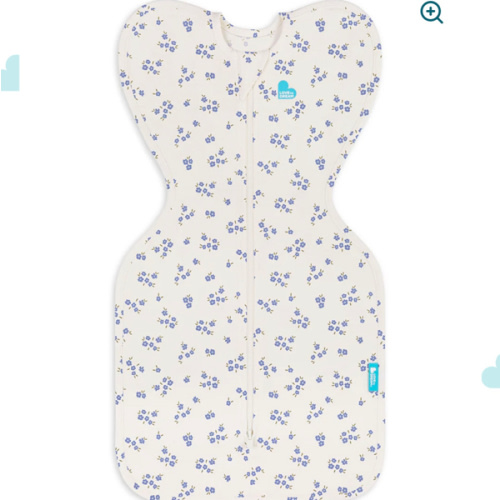 Swaddle Up™ 1.0 TOG Cotton Jacaranda Meadow