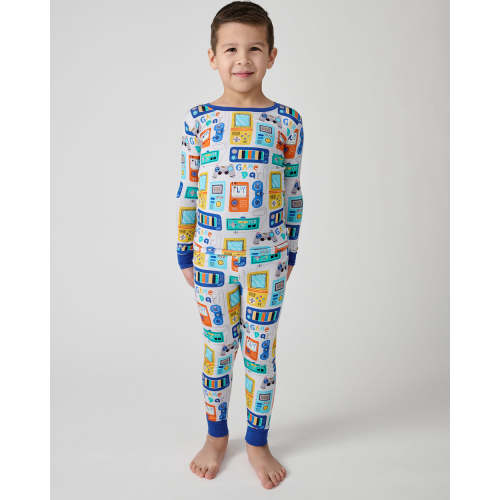 Game On Two-Piece Pajama Set | Little Sleepies