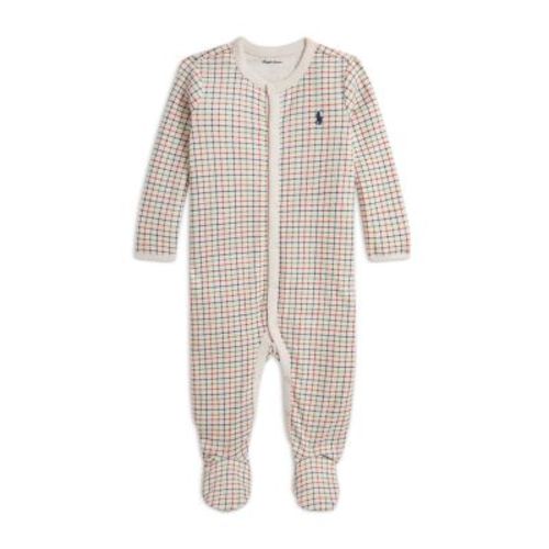 Boys' Tattersall Cotton Footie - Baby