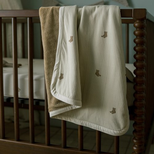 Oilo Cuddle Plush Infant Blanket - Bears