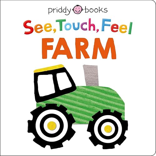 See, Touch, Feel: Farm Board book – May 16, 2023