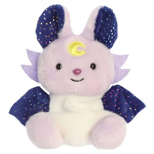 Aurora Adorable Palm Pals Nora Night Beast Stuffed Animal - Fun Collectible Plush for Kids and Adult Collectors - Perfect for Decorating Rooms and Birthday Gifts - Purple 5.5 Inches